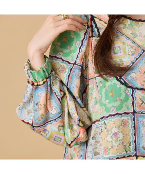 Rose Tiara / ローズティアラ シャツ・ブラウス | 【22fabric】ハンカチコレクター/ ブラウス | 詳細6