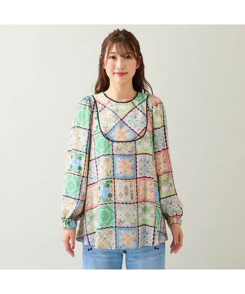 Rose Tiara / ローズティアラ シャツ・ブラウス | 【22fabric】ハンカチコレクター/ ブラウス | 詳細8