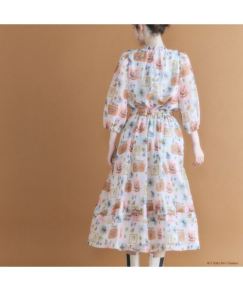 Rose Tiara / ローズティアラ ミニ・ひざ丈スカート | 【くらはしれいコラボ】MIXPTボリュームタックスカート | 詳細2