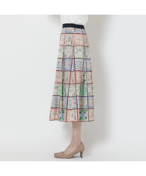 Rose Tiara / ローズティアラ ミニ・ひざ丈スカート | 【22fabric】ハンカチコレクター/ スカート | 詳細10