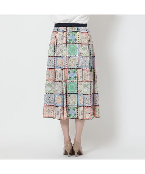 Rose Tiara / ローズティアラ ミニ・ひざ丈スカート | 【22fabric】ハンカチコレクター/ スカート | 詳細11