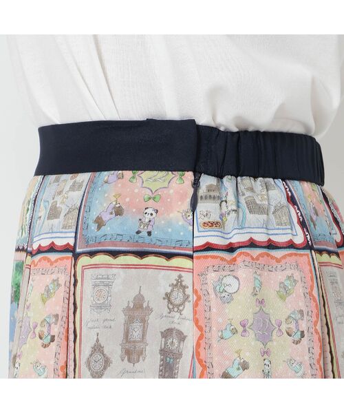 Rose Tiara / ローズティアラ ミニ・ひざ丈スカート | 【22fabric】ハンカチコレクター/ スカート | 詳細13