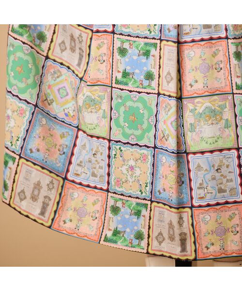 Rose Tiara / ローズティアラ ミニ・ひざ丈スカート | 【22fabric】ハンカチコレクター/ スカート | 詳細7