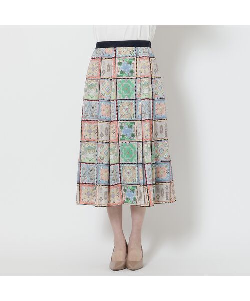 Rose Tiara / ローズティアラ ミニ・ひざ丈スカート | 【22fabric】ハンカチコレクター/ スカート | 詳細9