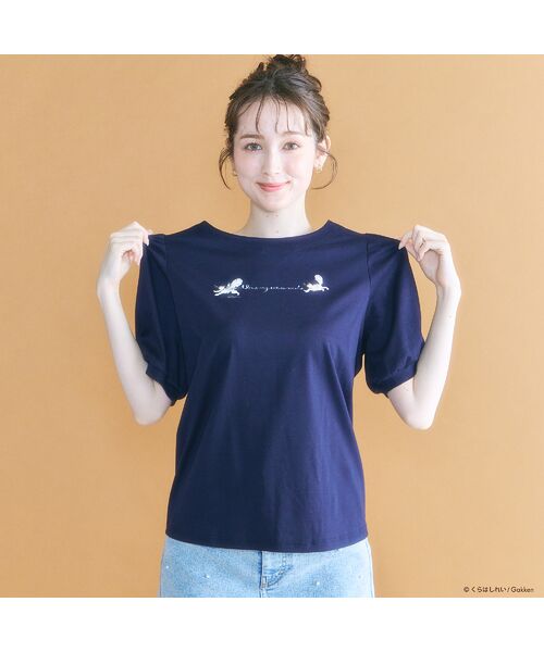 Rose Tiara / ローズティアラ カットソー | 【くらはしれいコラボ】ギャザースリーブカットソー | 詳細1