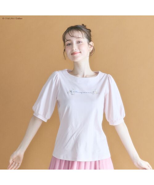 Rose Tiara / ローズティアラ カットソー | 【くらはしれいコラボ】ギャザースリーブカットソー | 詳細4