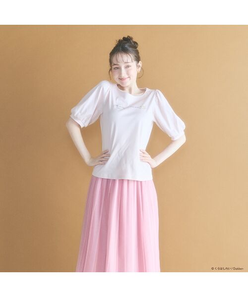 Rose Tiara / ローズティアラ カットソー | 【くらはしれいコラボ】ギャザースリーブカットソー | 詳細5