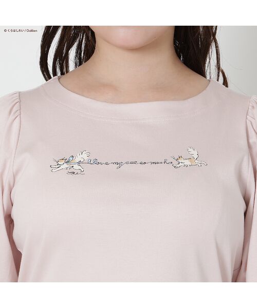 Rose Tiara / ローズティアラ カットソー | 【くらはしれいコラボ】ギャザースリーブカットソー | 詳細11