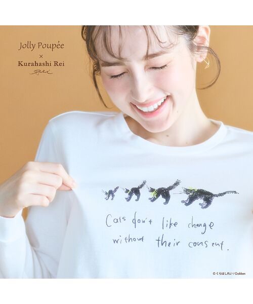 Rose Tiara/ローズティアラ 【くらはしれいコラボ】クルーネックカットソー オフ 38 Rose Tiara/ローズティアラ 【くらはしれいコラボ】クルーネックカットソー オフ 38