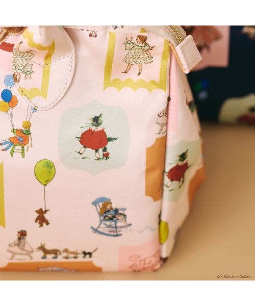 Rose Tiara / ローズティアラ ショルダーバッグ | 【くらはしれいコラボ】MIXプリントトートバッグ | 詳細2