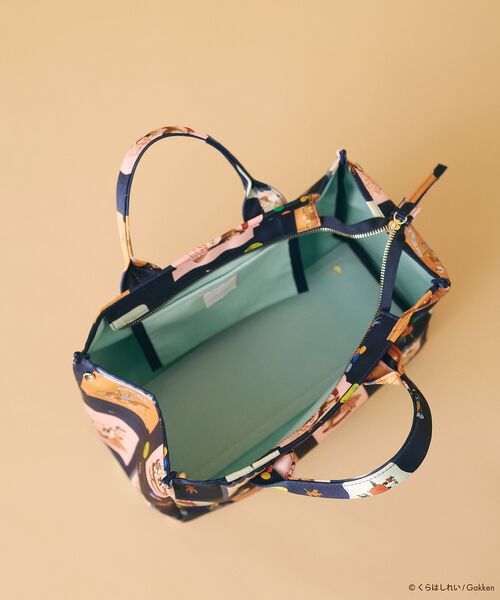 Rose Tiara / ローズティアラ ショルダーバッグ | 【くらはしれいコラボ】MIXプリントトートバッグ | 詳細7