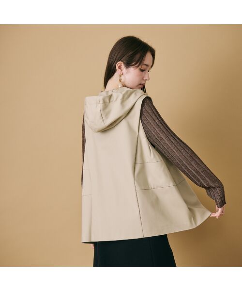 Rose Tiara / ローズティアラ ベスト | サイドタックフード付きジレ | 詳細2