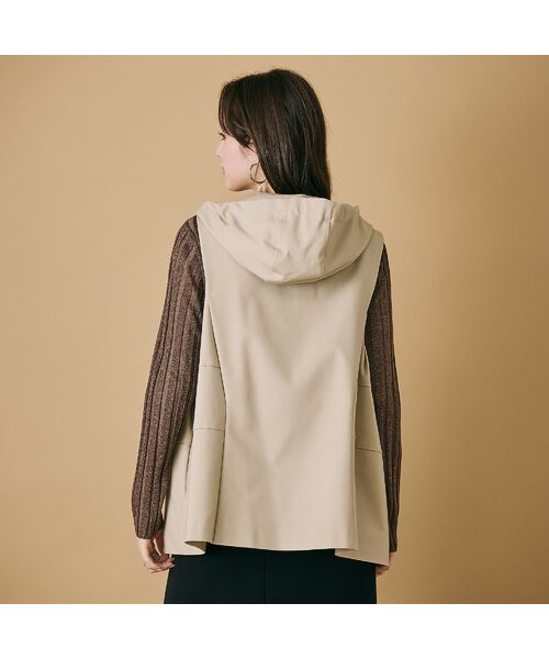 Rose Tiara / ローズティアラ ベスト | サイドタックフード付きジレ | 詳細3