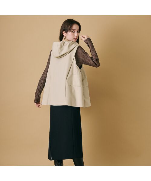 Rose Tiara / ローズティアラ ベスト | サイドタックフード付きジレ | 詳細5