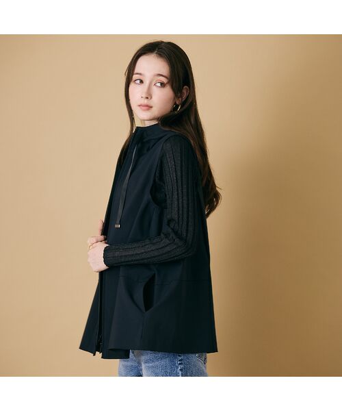 Rose Tiara / ローズティアラ ベスト | サイドタックフード付きジレ | 詳細7