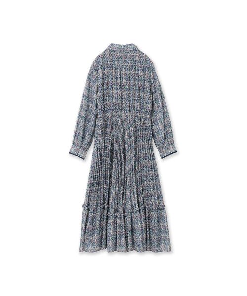Rose Tiara / ローズティアラ ミニ丈・ひざ丈ワンピース | ツィードプリントワンピース | 詳細16
