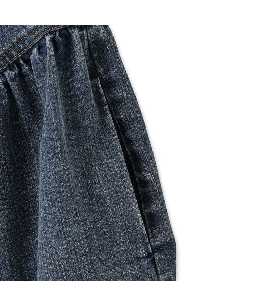 Rose Tiara / ローズティアラ ミニ丈・ひざ丈ワンピース | デニムドッキングワンピース | 詳細15