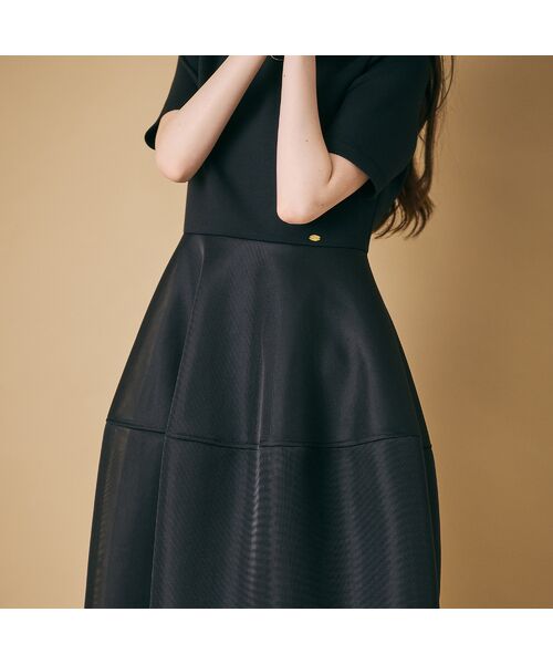 Rose Tiara / ローズティアラ ミニ丈・ひざ丈ワンピース | 【M-StyleLuxeコラボ】【人気のため追加】メッシュスカートワンピース | 詳細5
