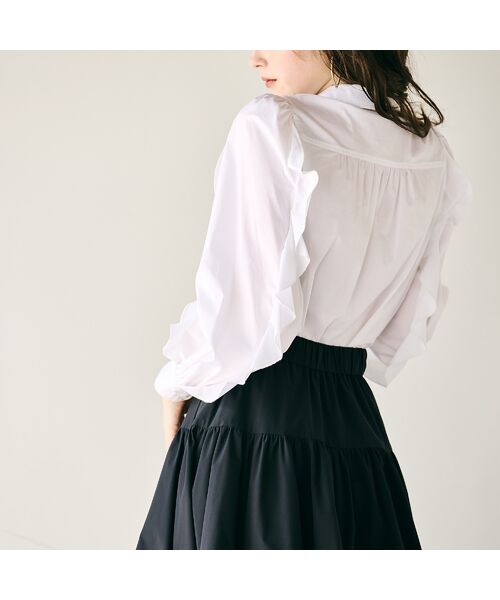 Rose Tiara / ローズティアラ シャツ・ブラウス | ビジューネクタイ付きシャツ | 詳細2