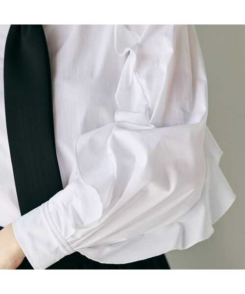 Rose Tiara / ローズティアラ シャツ・ブラウス | ビジューネクタイ付きシャツ | 詳細5