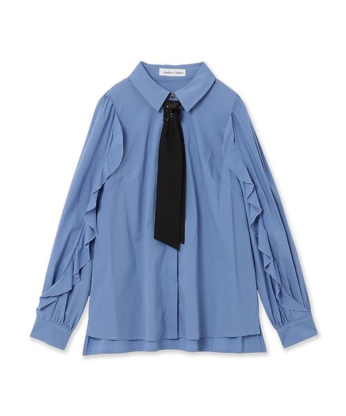 Rose Tiara / ローズティアラ シャツ・ブラウス | ビジューネクタイ付きシャツ | 詳細16