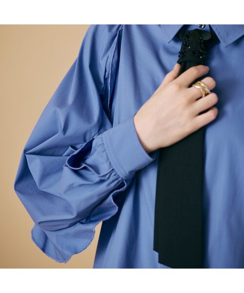 Rose Tiara / ローズティアラ シャツ・ブラウス | ビジューネクタイ付きシャツ | 詳細11