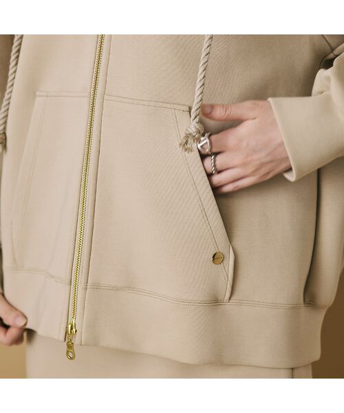 Rose Tiara / ローズティアラ パーカー | 【セットアップ対応】肉厚ダンボールデザインパーカー | 詳細3