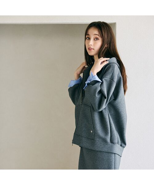 Rose Tiara / ローズティアラ パーカー | 【セットアップ対応】肉厚ダンボールデザインパーカー | 詳細8