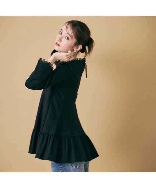 Rose Tiara / ローズティアラ シャツ・ブラウス | 胸元フラワー×レースブラウス | 詳細11