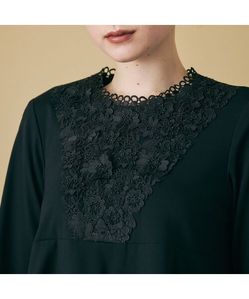 Rose Tiara / ローズティアラ シャツ・ブラウス | 胸元フラワー×レースブラウス | 詳細13
