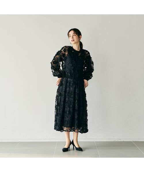 Rose Tiara / ローズティアラ ミニ・ひざ丈スカート | チュールレーススカート | 詳細8