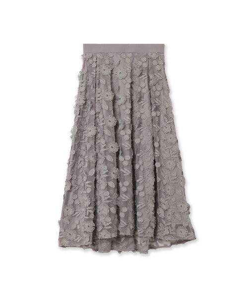 Rose Tiara / ローズティアラ ミニ・ひざ丈スカート | チュールレーススカート | 詳細11