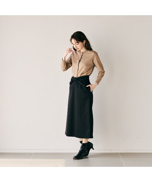 Rose Tiara / ローズティアラ ミニ・ひざ丈スカート | ウエストビッグリボンスカート | 詳細5