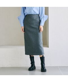 Rose Tiara / ローズティアラ ミニ・ひざ丈スカート | 【セットアップ対応】肉厚ダンボールタイトスカート