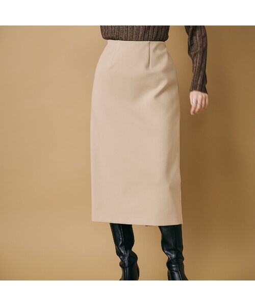 Rose Tiara / ローズティアラ ミニ・ひざ丈スカート | 【セットアップ対応】肉厚ダンボールタイトスカート | 詳細1