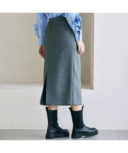 Rose Tiara / ローズティアラ ミニ・ひざ丈スカート | 【セットアップ対応】肉厚ダンボールタイトスカート | 詳細5