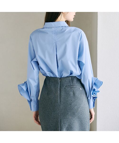 Rose Tiara / ローズティアラ ミニ・ひざ丈スカート | 【セットアップ対応】肉厚ダンボールタイトスカート | 詳細8