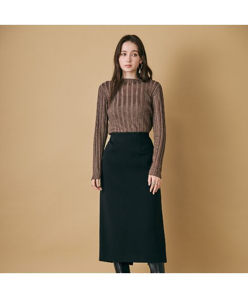 Rose Tiara / ローズティアラ ミニ・ひざ丈スカート | 【セットアップ対応】肉厚ダンボールタイトスカート | 詳細9