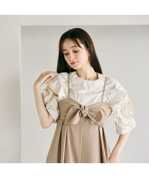 Rose Tiara / ローズティアラ サロペット・オールインワン | 胸元リボンサロペット | 詳細5