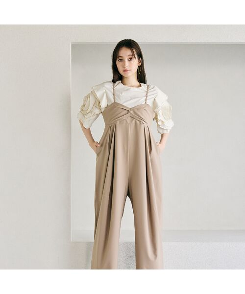 Rose Tiara / ローズティアラ サロペット・オールインワン | 胸元リボンサロペット | 詳細7