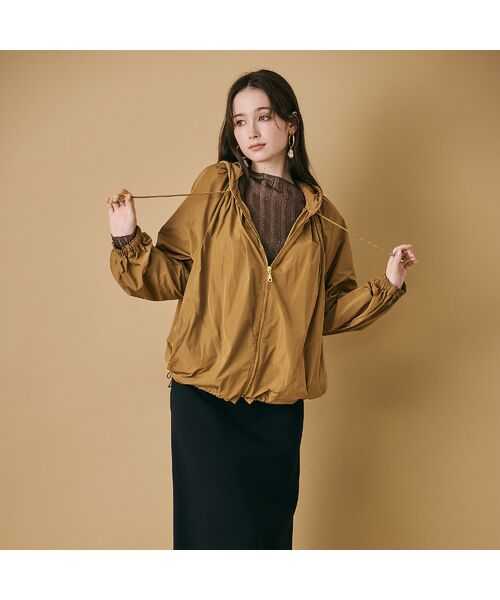 Rose Tiara / ローズティアラ その他アウター | たっぷりギャザーマウンテンパーカー | 詳細1