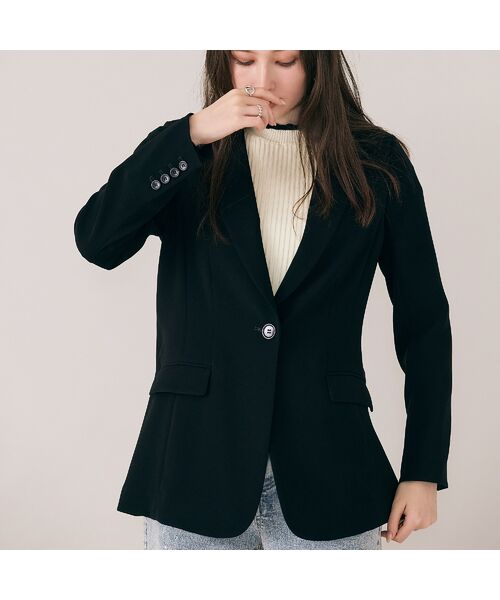 Rose Tiara / ローズティアラ テーラードジャケット | きれいめシングルジャケット | 詳細1