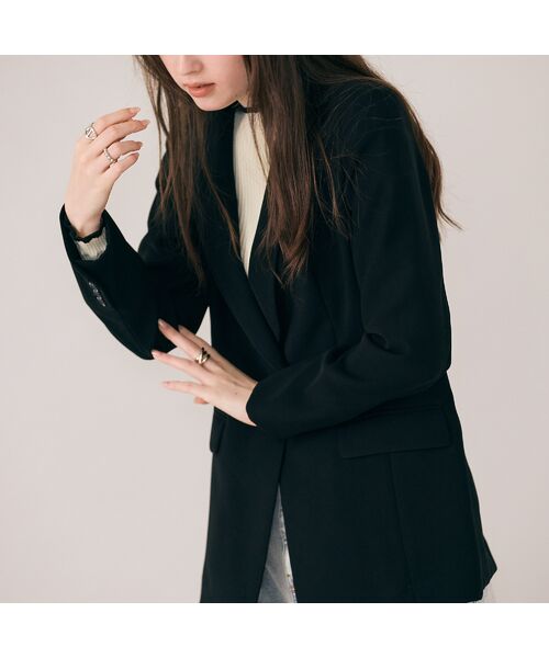 Rose Tiara / ローズティアラ テーラードジャケット | きれいめシングルジャケット | 詳細2