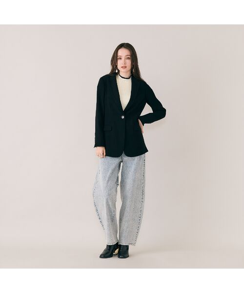 Rose Tiara / ローズティアラ テーラードジャケット | きれいめシングルジャケット | 詳細3