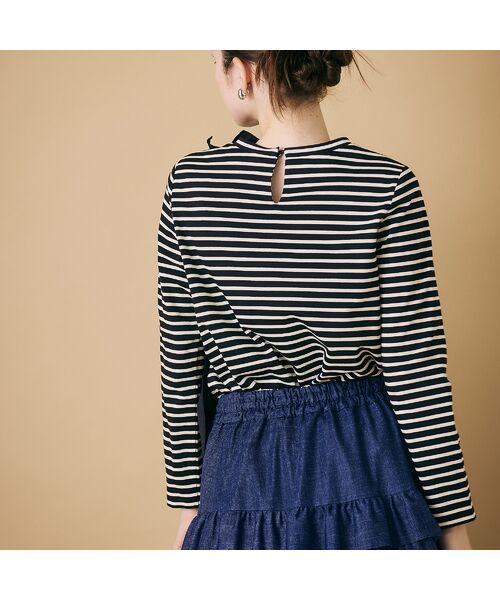 Rose Tiara / ローズティアラ カットソー | ショルダーフリル付きカットソー | 詳細4