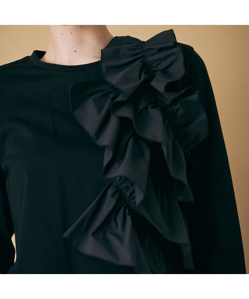 Rose Tiara / ローズティアラ カットソー | ショルダーフリル付きカットソー | 詳細9