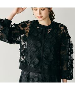 Rose Tiara / ローズティアラ カーディガン・ボレロ | チュールレースカーディガン