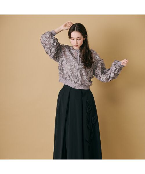 Rose Tiara / ローズティアラ カーディガン・ボレロ | チュールレースカーディガン | 詳細4