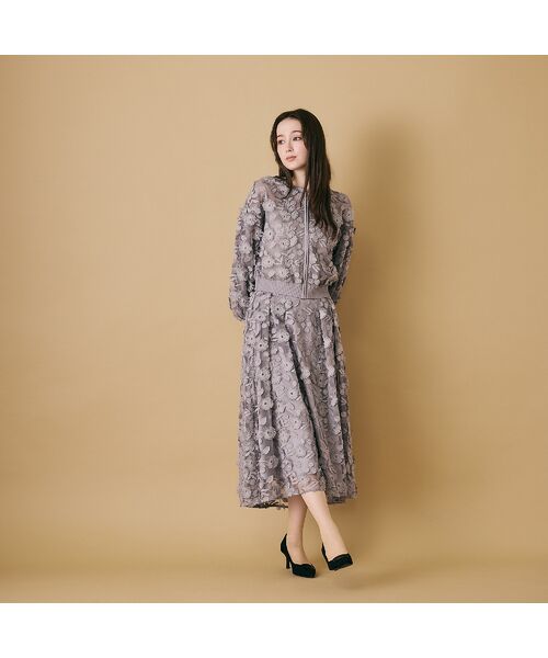 Rose Tiara / ローズティアラ カーディガン・ボレロ | チュールレースカーディガン | 詳細7