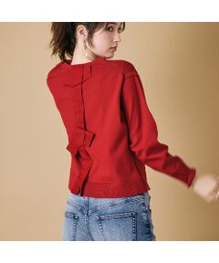 Rose Tiara / ローズティアラ ニット・セーター | バックリボンニットプルオーバー